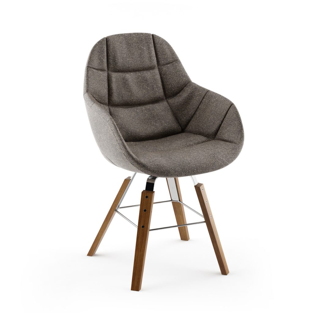 3d model Eva 2266/R Chair by Zanotta