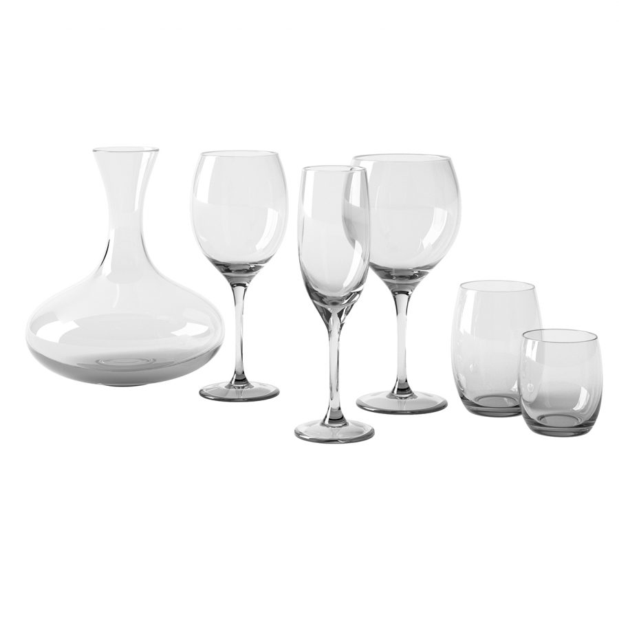 Alessi – Mami XL longdrink glas – set van 2 – Stefano Giovannoni