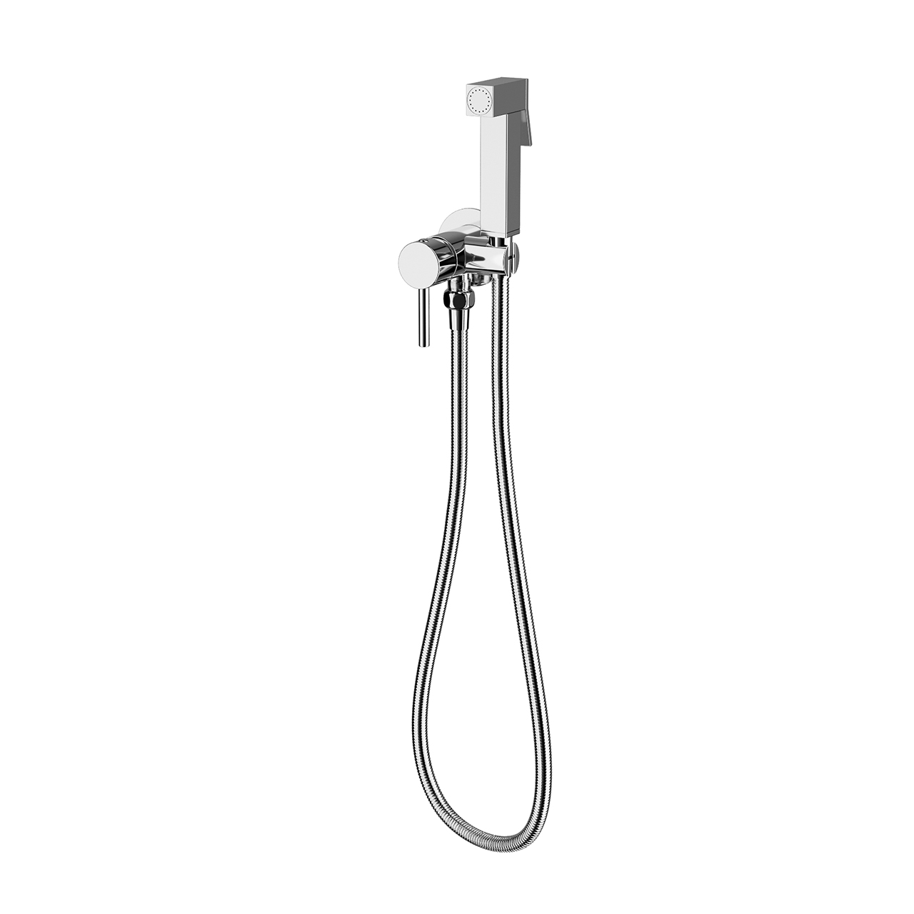 Project Line Square Mixer for Sanitary Shower by Porcelanosa