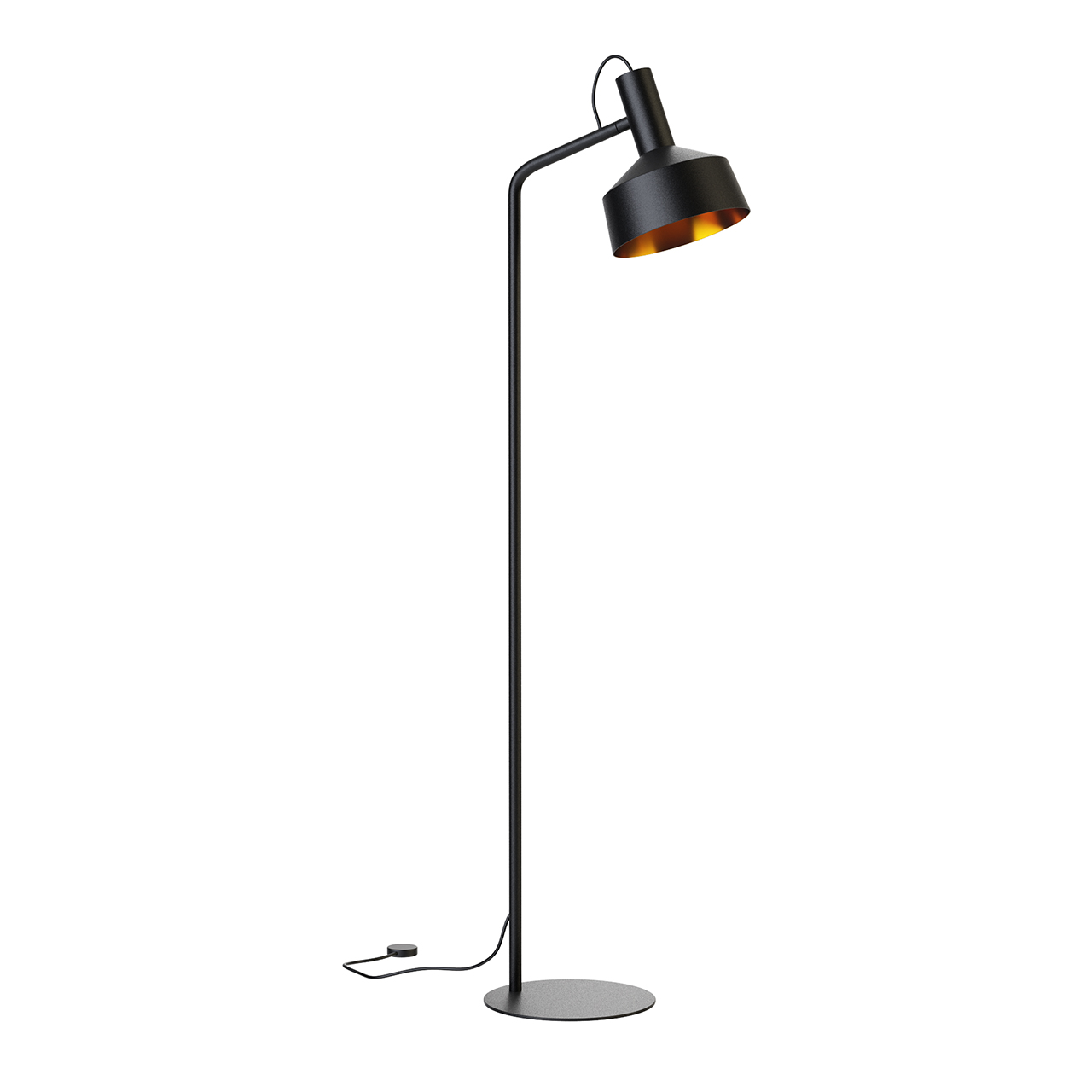 Roomor 1 Floor Lamp 638120BK2 by Wever Ducre