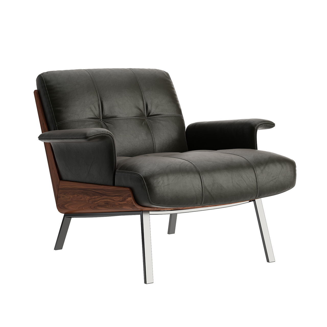 Daiki Lounge Armchair by Minotti