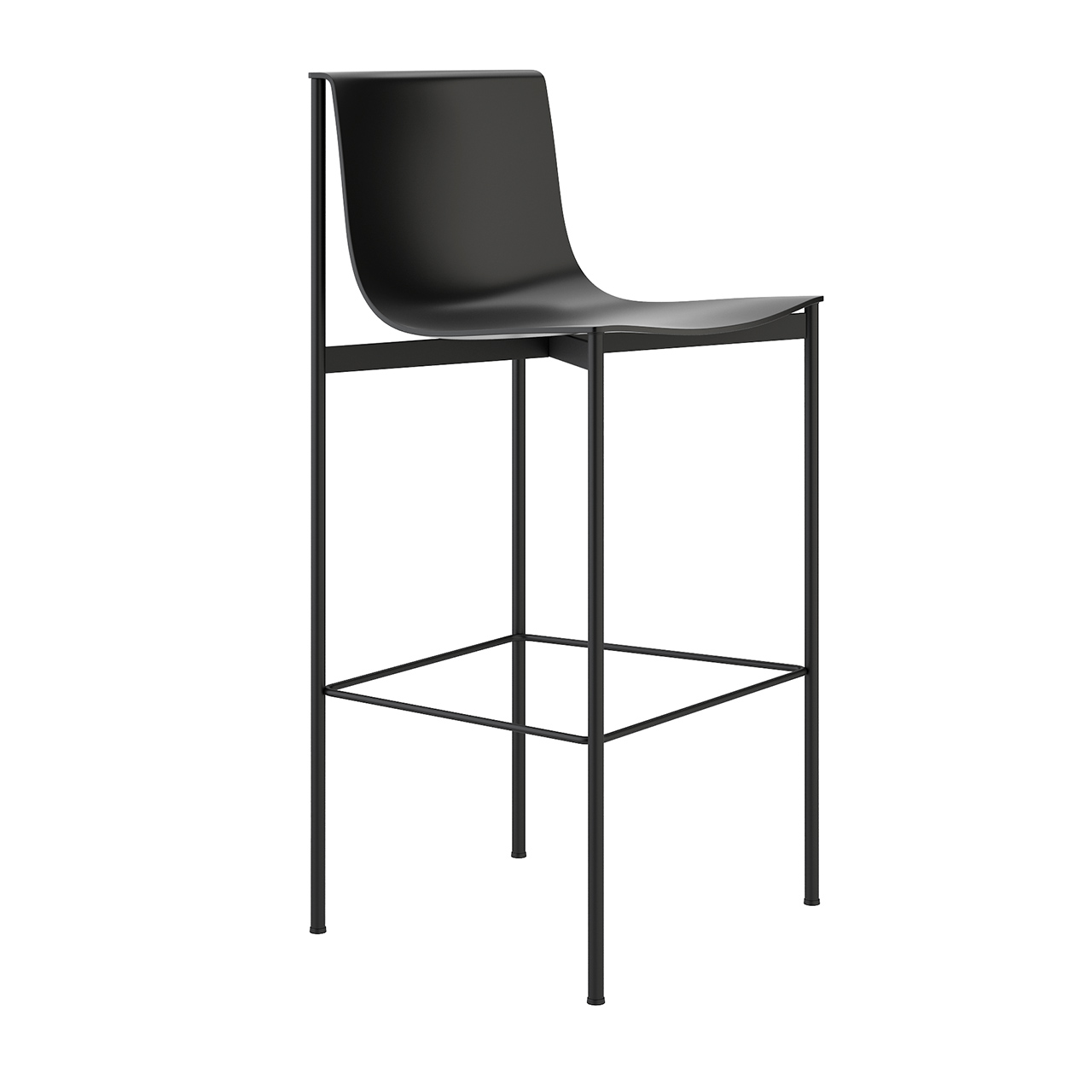 Ombra Bar Stool 81 by Lema