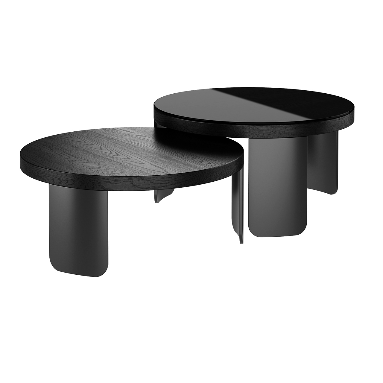 9020 Point Small Round Tables by Vibieffe