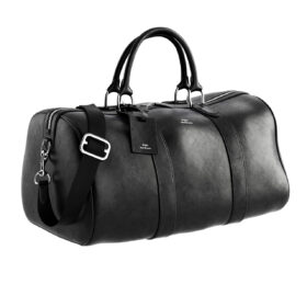 Smooth Leather Duffel Bag by Polo Ralph Lauren - Dimensiva | 3d