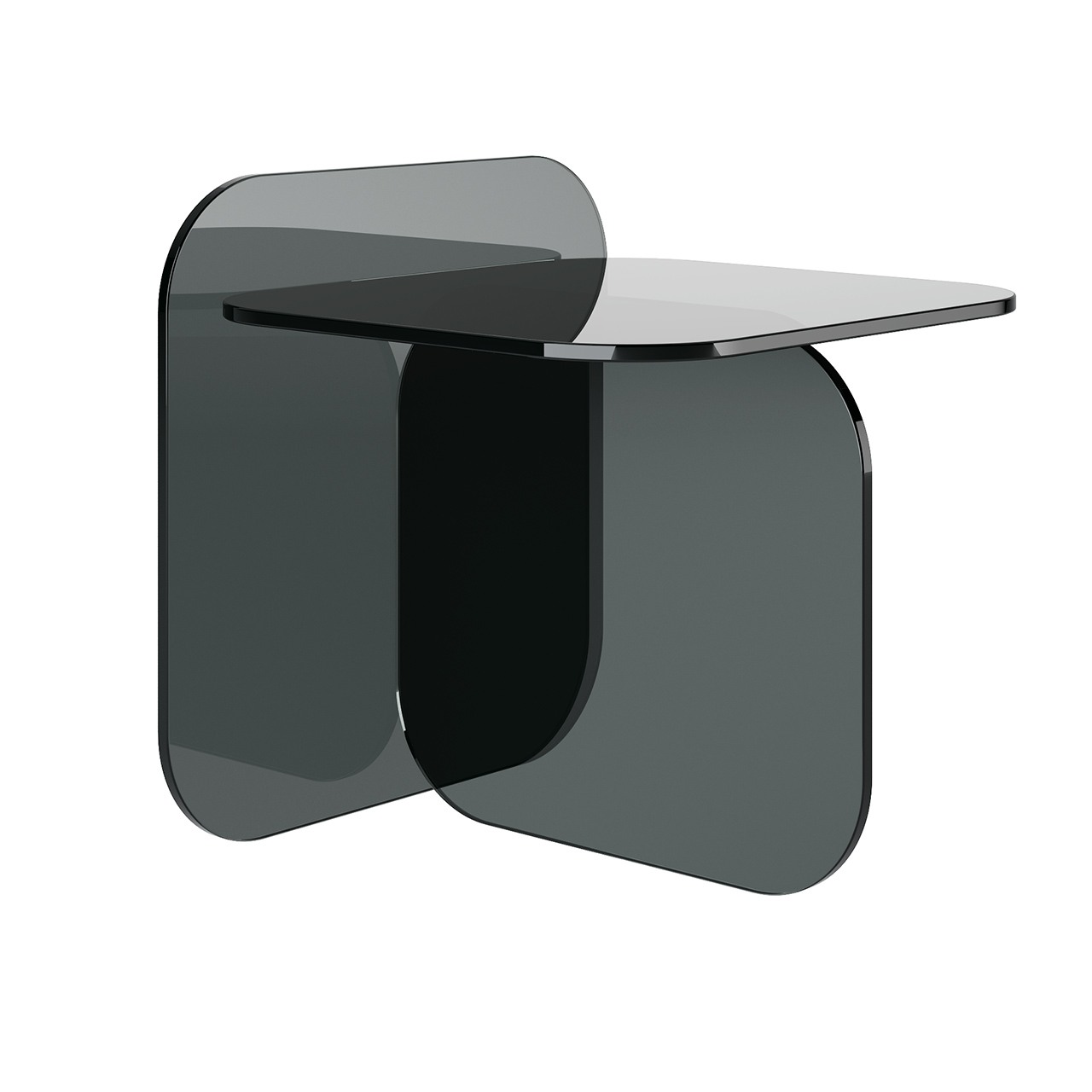 Sol Rectangular Glass Side Table by ClassiCon