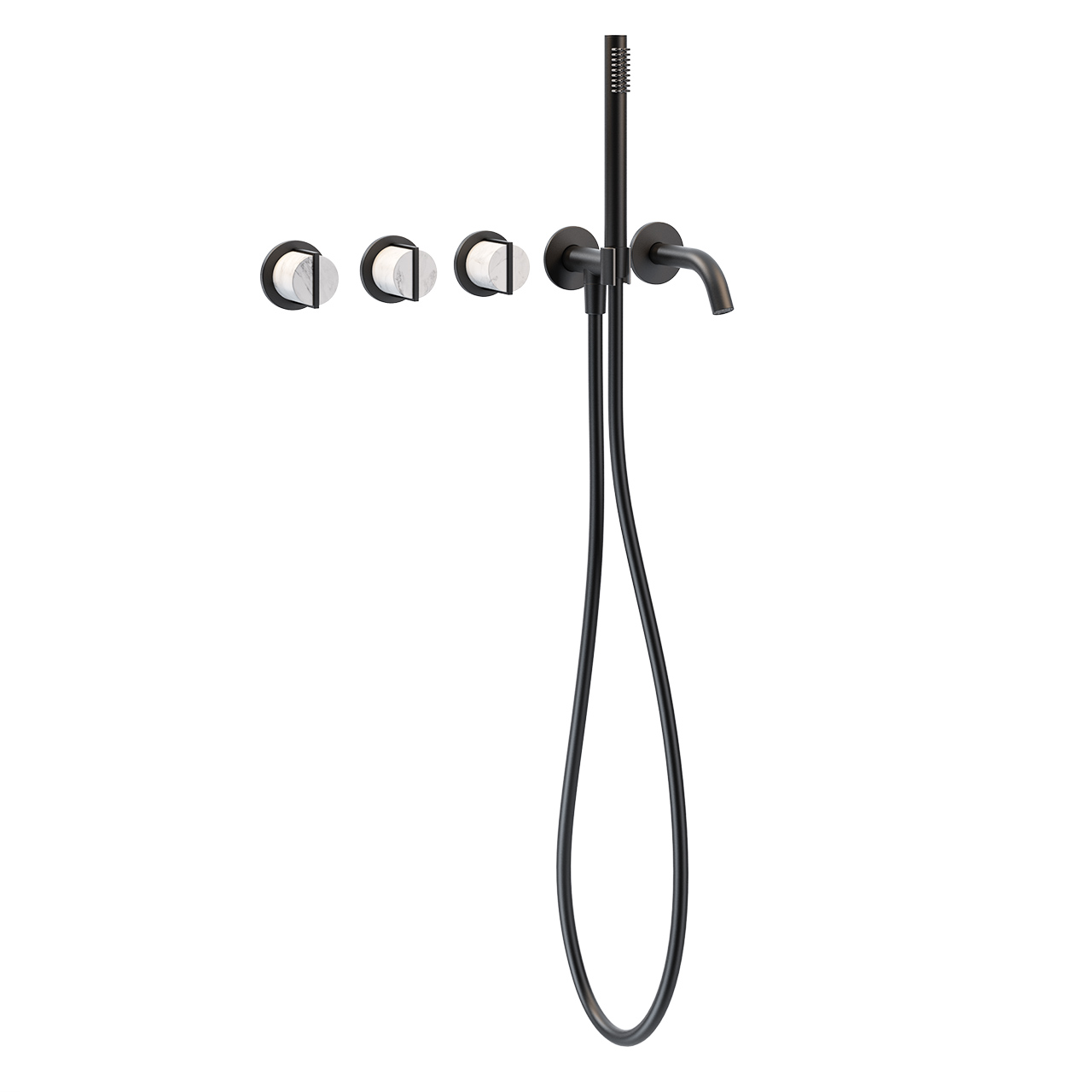M305 Shower and Bathtub Mixer by Varied Forms
