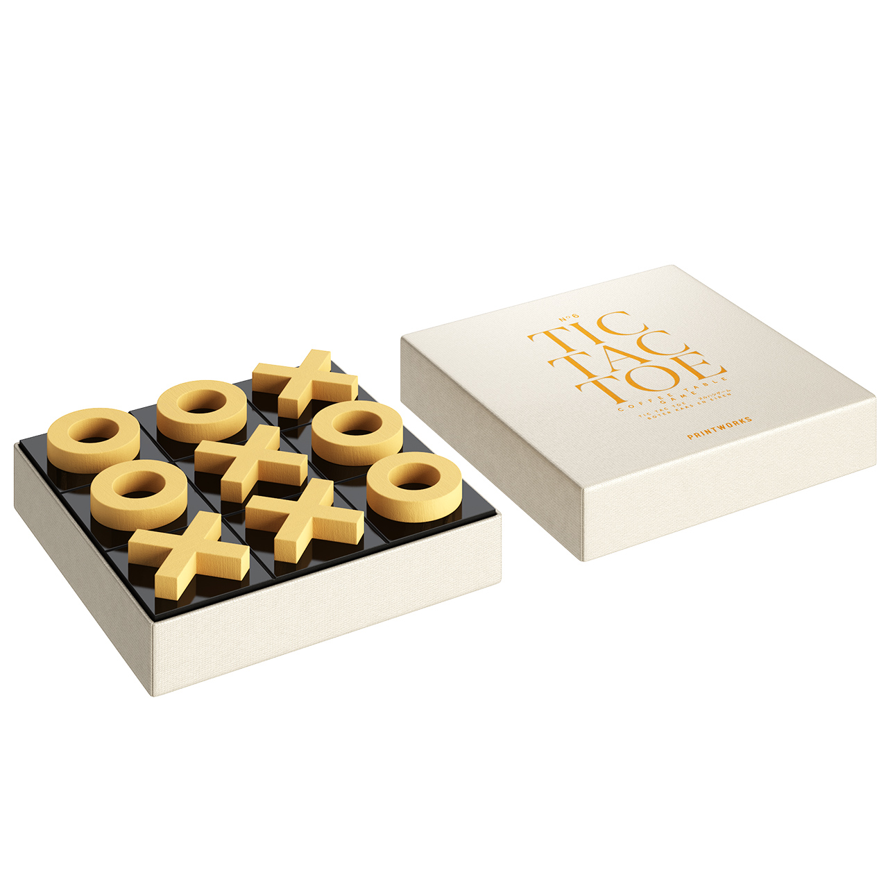 Classic Tic Tac Toe Game by Printworks