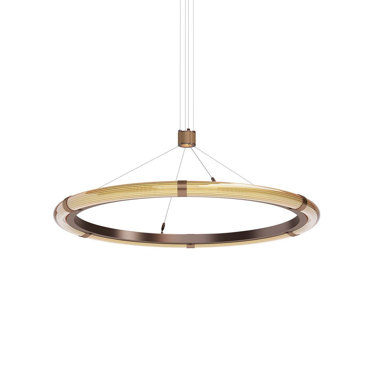Strata 900 Circular Pendant Light by J Adam Co