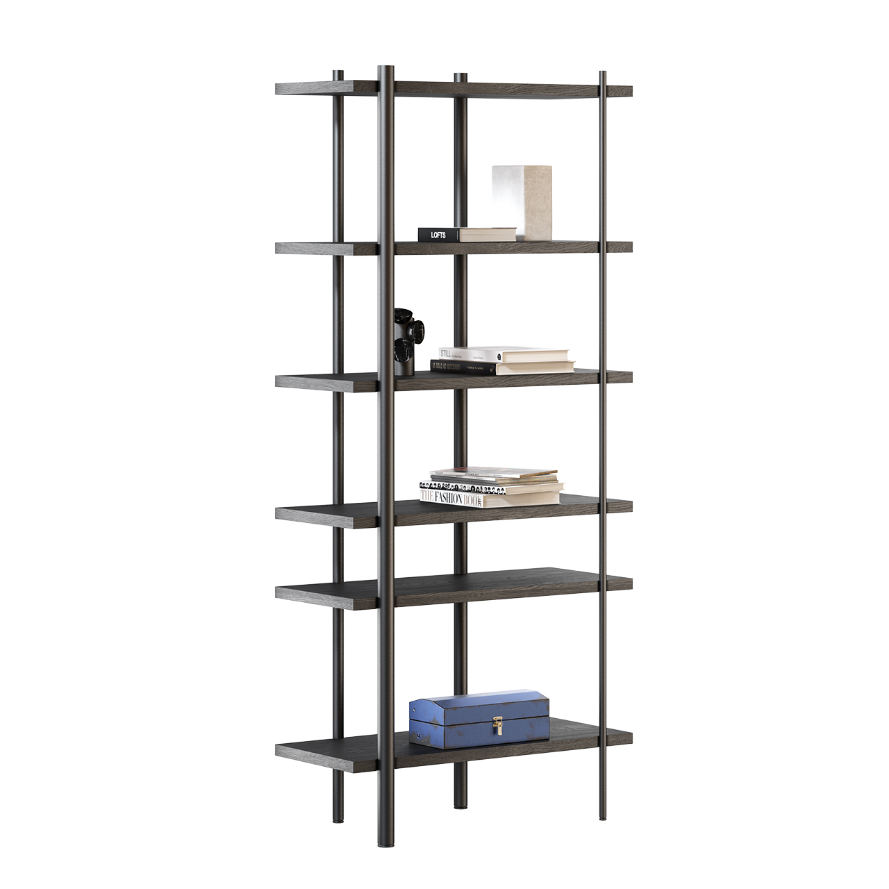Milonga Black Bookcase by Miniforms