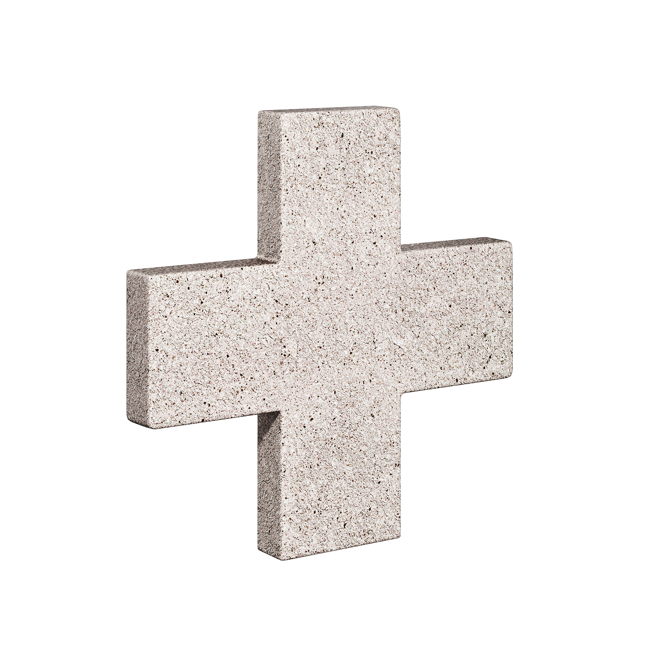 Concrete Decorative Cross Trivet by Zakkia