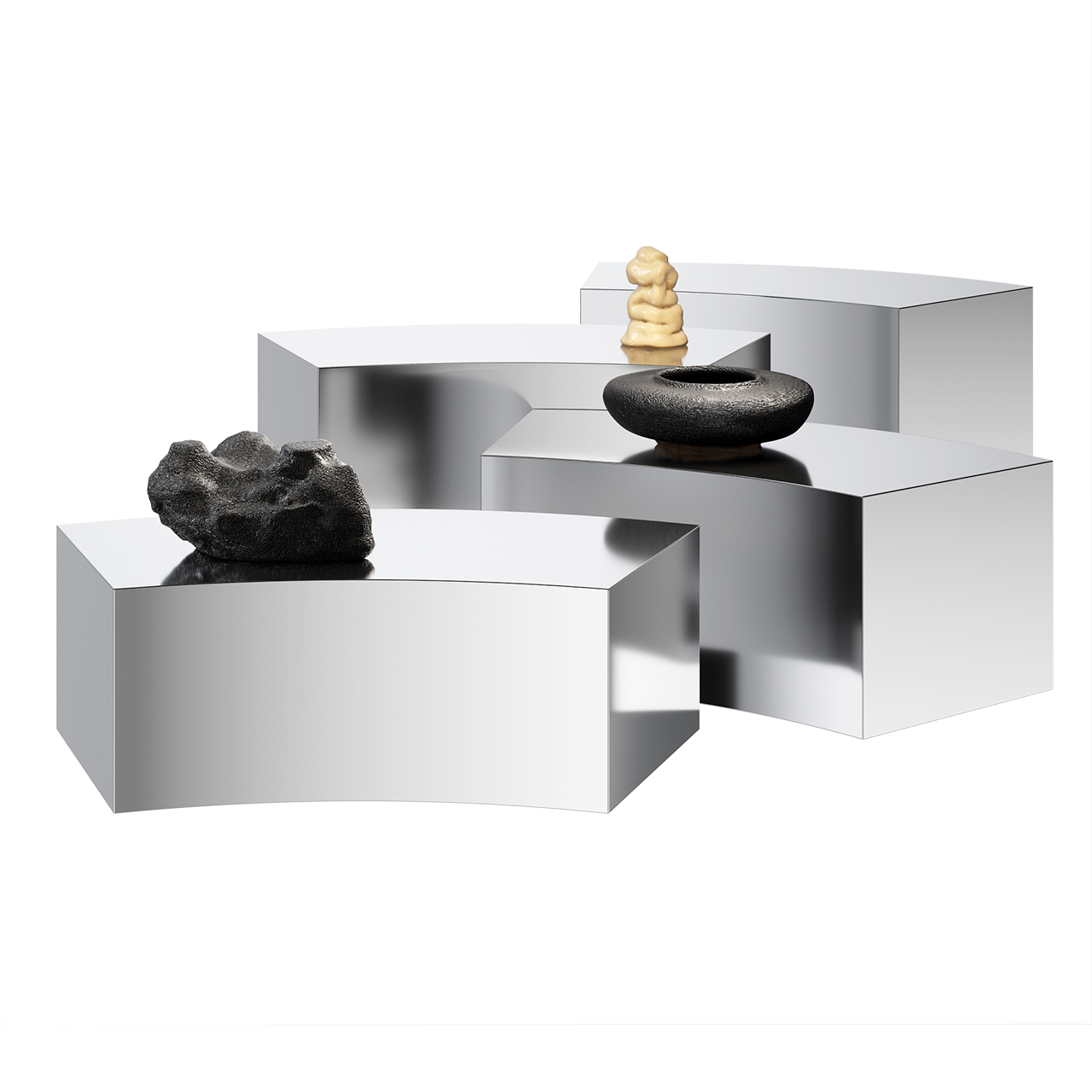 Arch Low Coffee Table by Gallotti&Radice