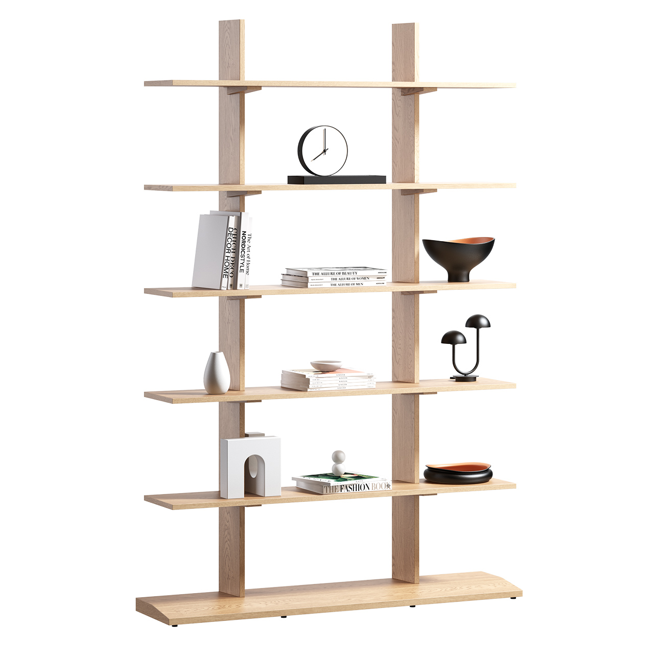FF Spine Wood Bookcase by Cassina