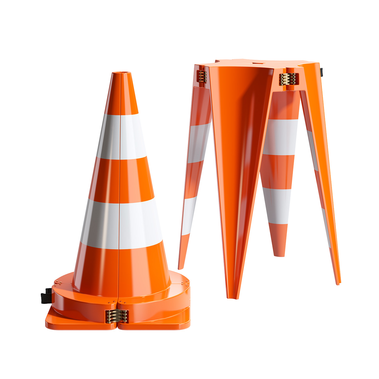 The Pylon Stool Traffic Cone by Timo Riemann
