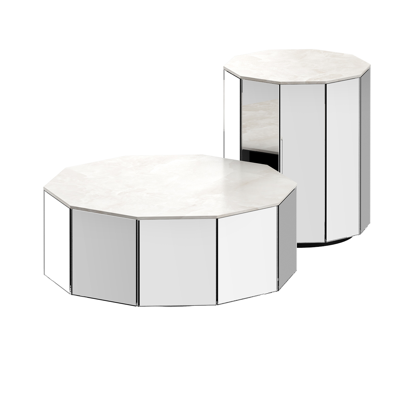 Colonna Coffee Table Set by Tacchini