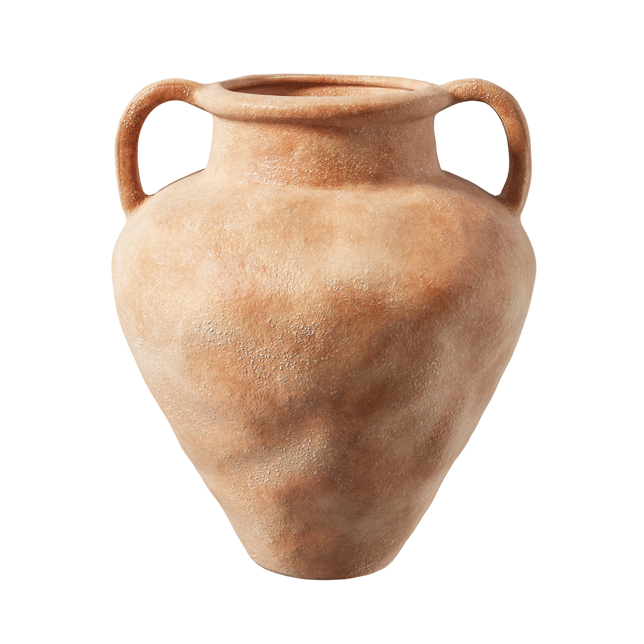 Museion Medium Clay Vase 13 by Crate & Barrel