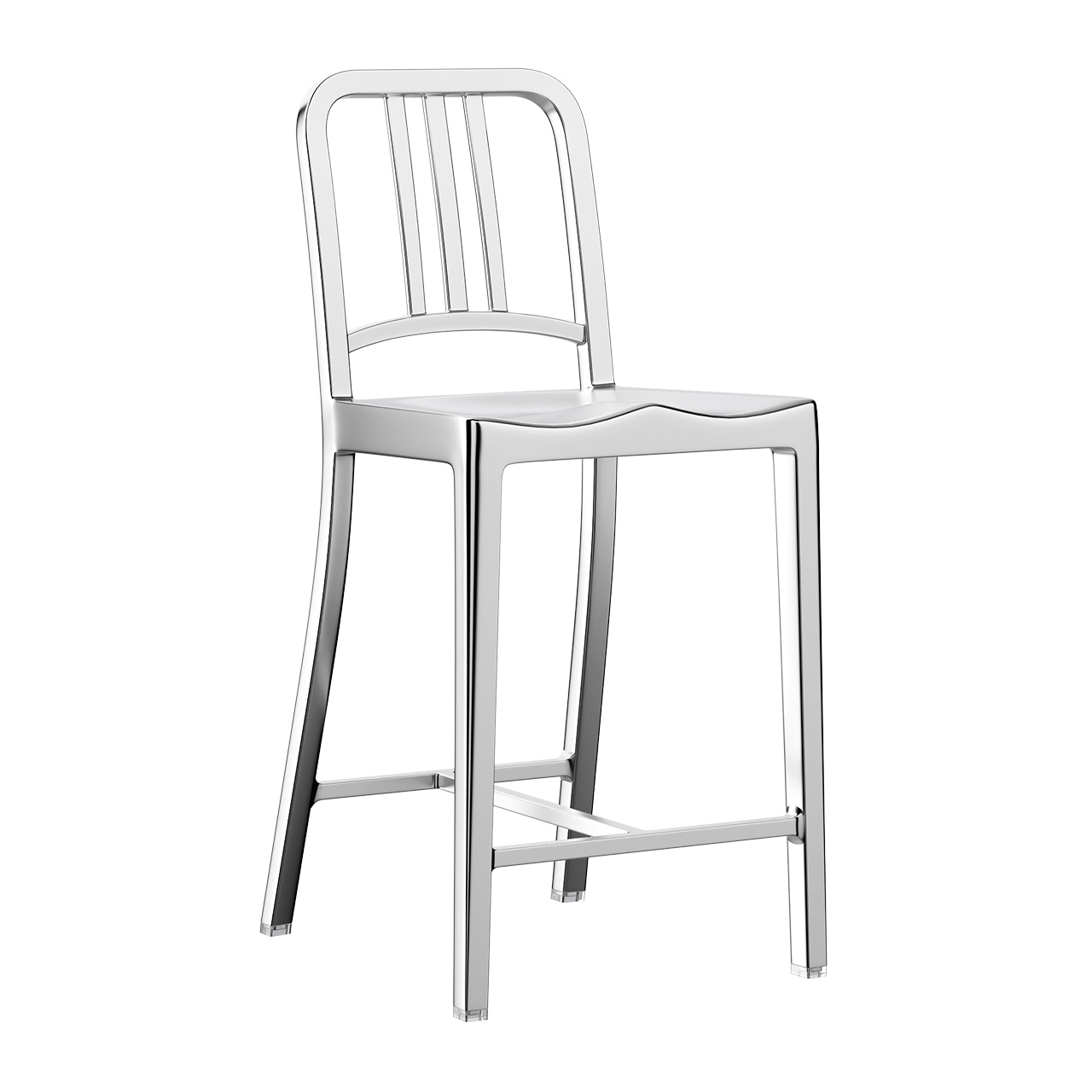 1006 Navy Stool by Emeco