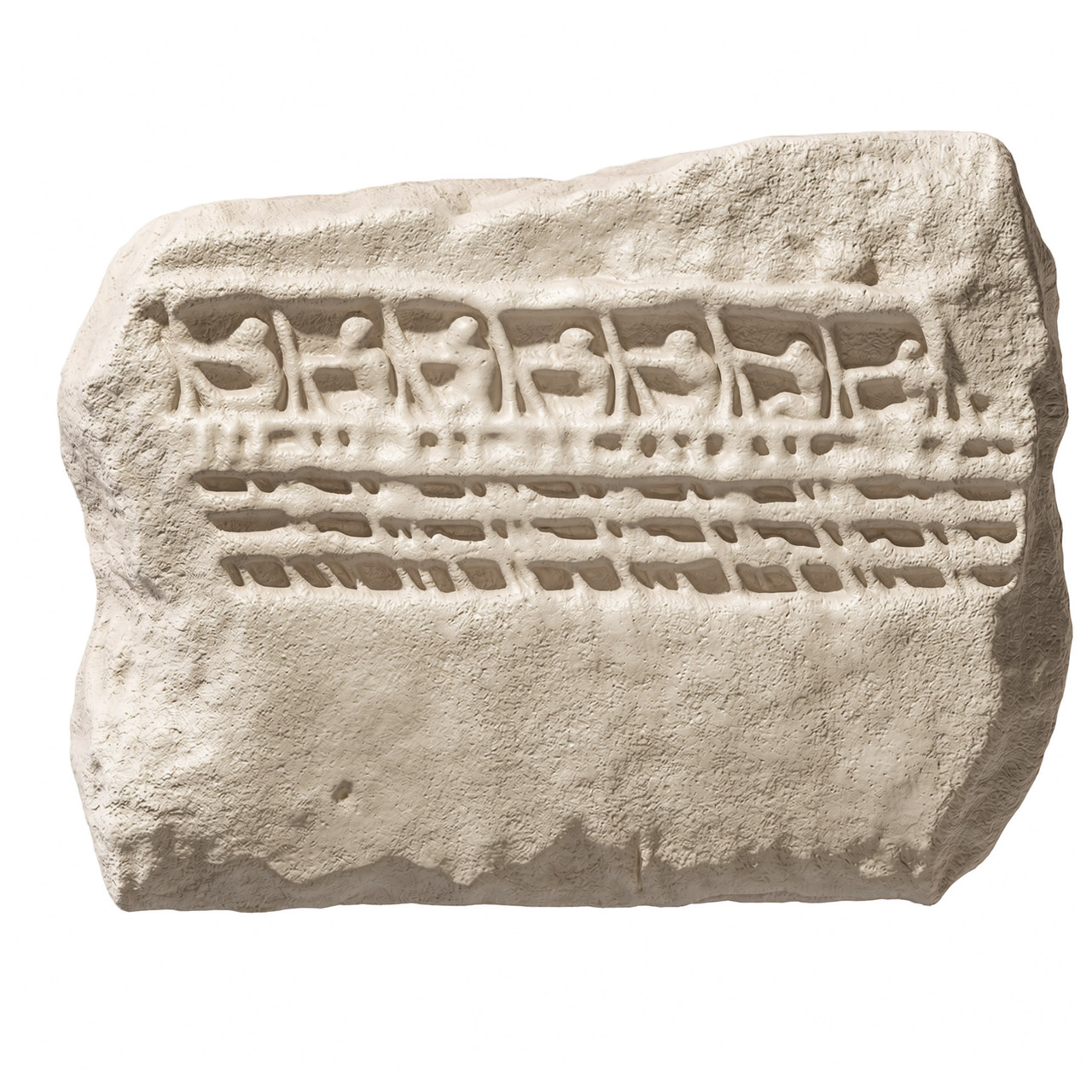 Athenian Trireme Relief by Hellenic Heritage