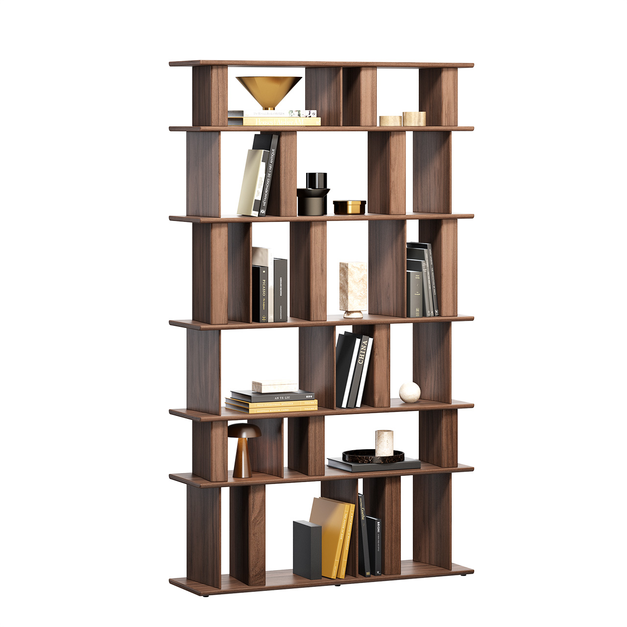 Block Rack Bookshelf by Ethnicraft