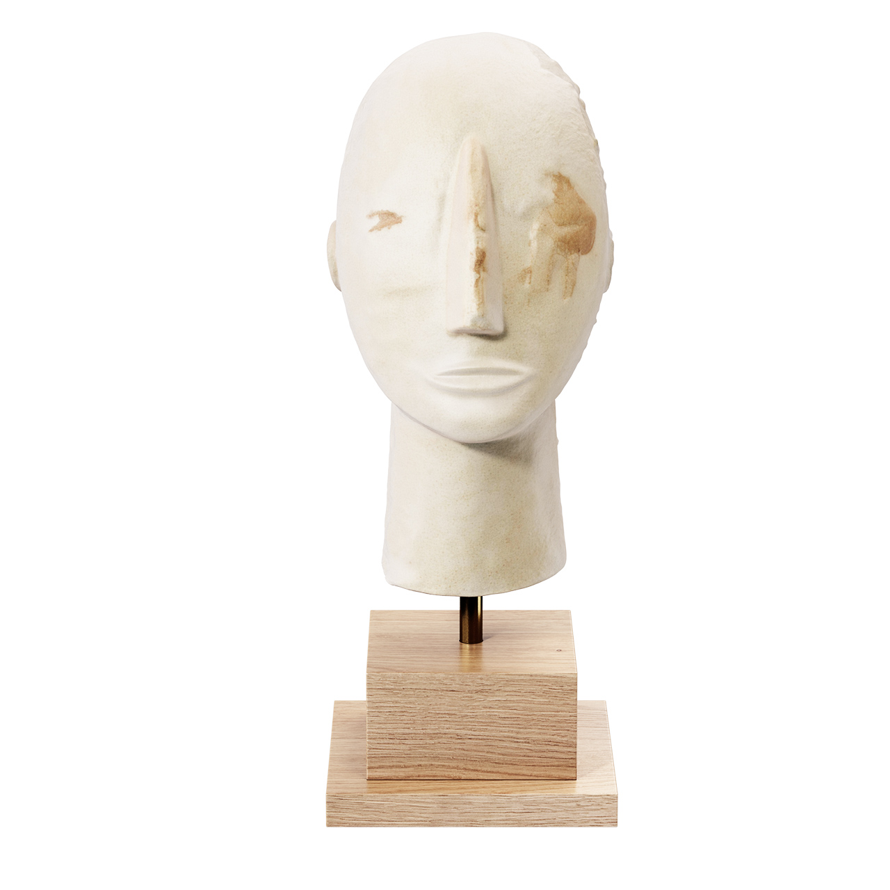 Cycladic Statue Head by Hellenic Heritage