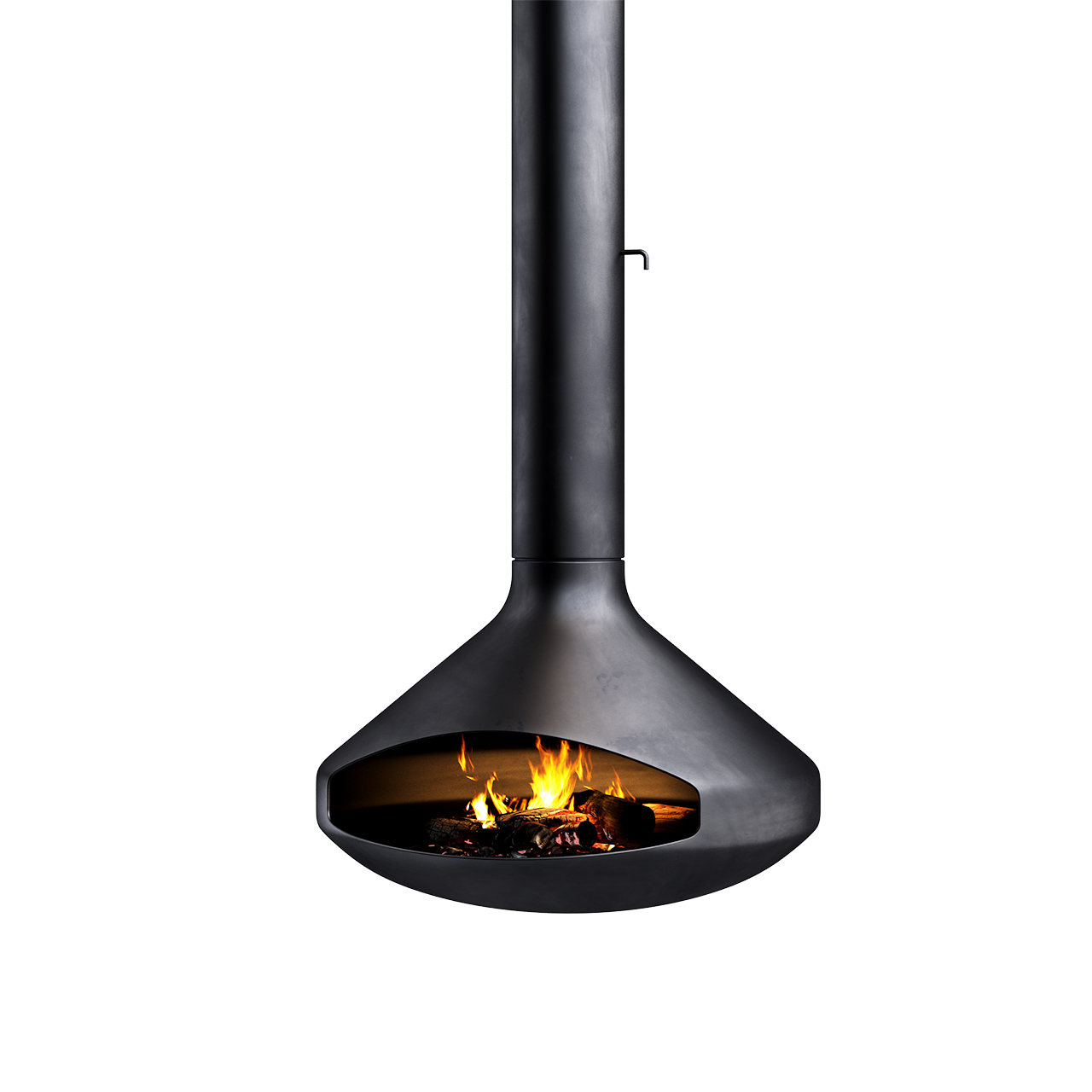 Ergofocus Wood Fireplace by Focus
