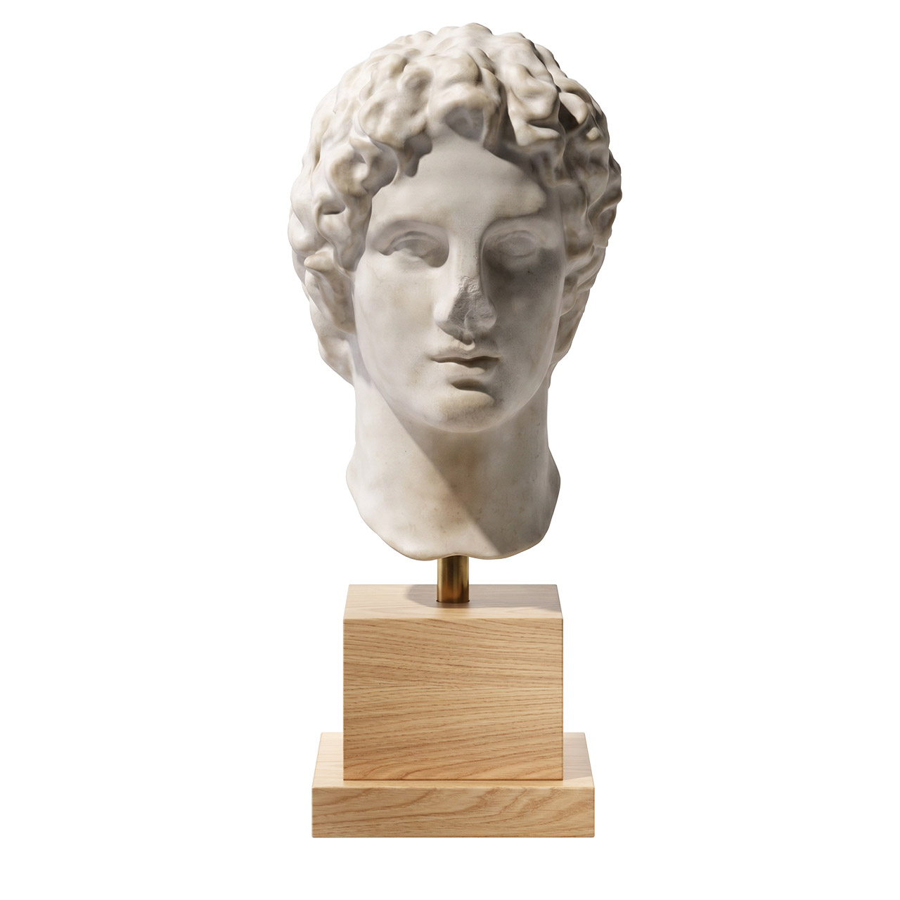 Head of Alexander the Great Statue by Hellenic Heritage