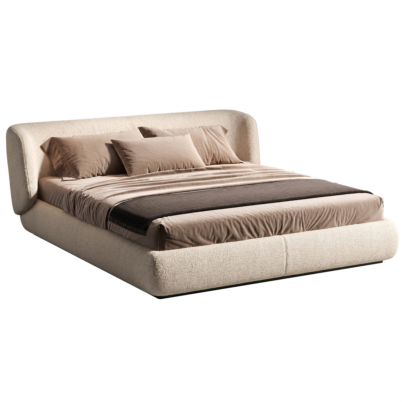 Nobu Double Bed by Lema
