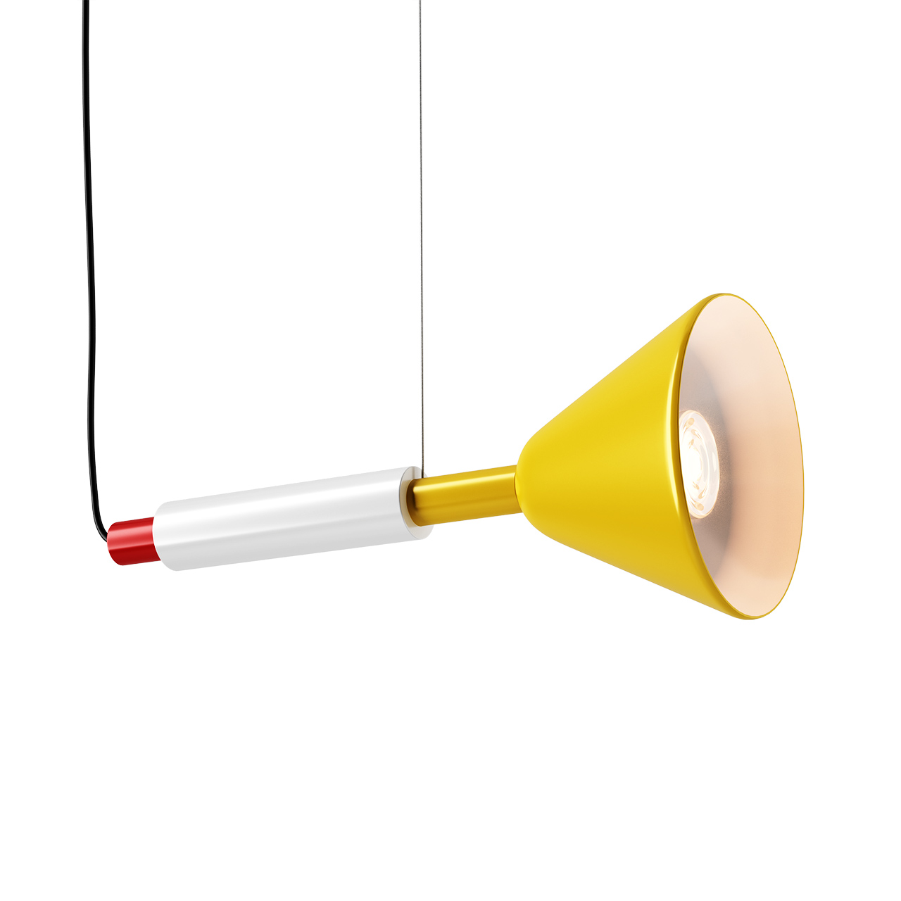 PYL Multicolored Pendant Lamp by Petite Friture