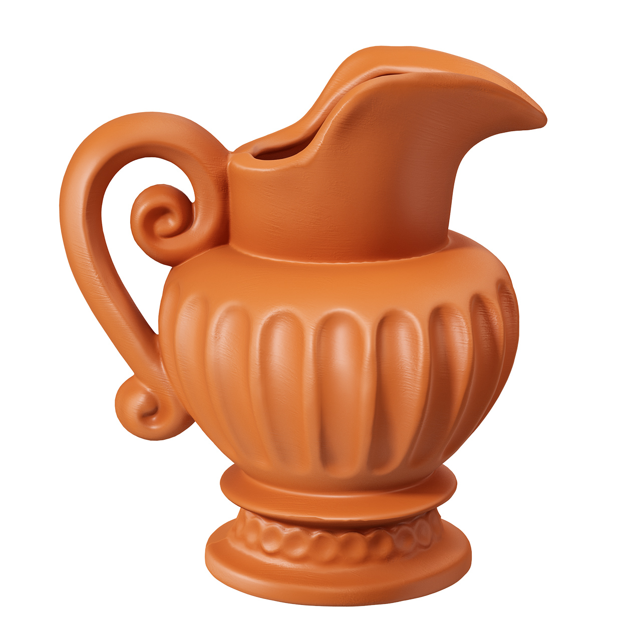 Terracotta Jug Vase by Seletti