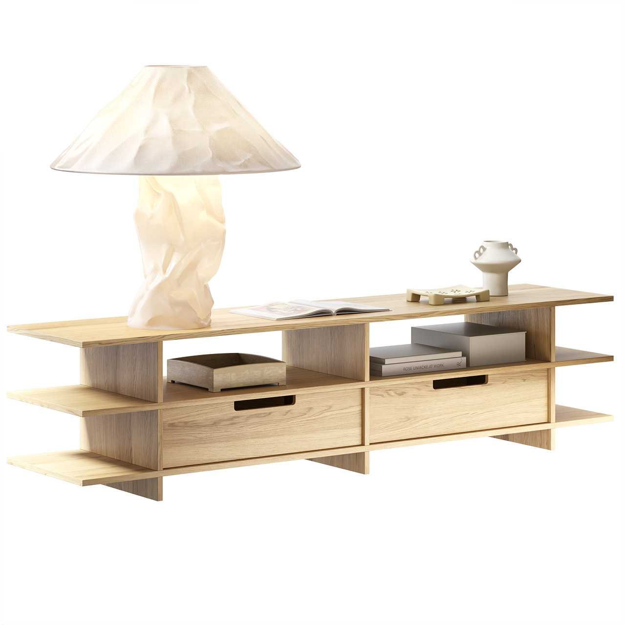 Kabuki Cabinet TV Cupboard Console by Ethnicraft