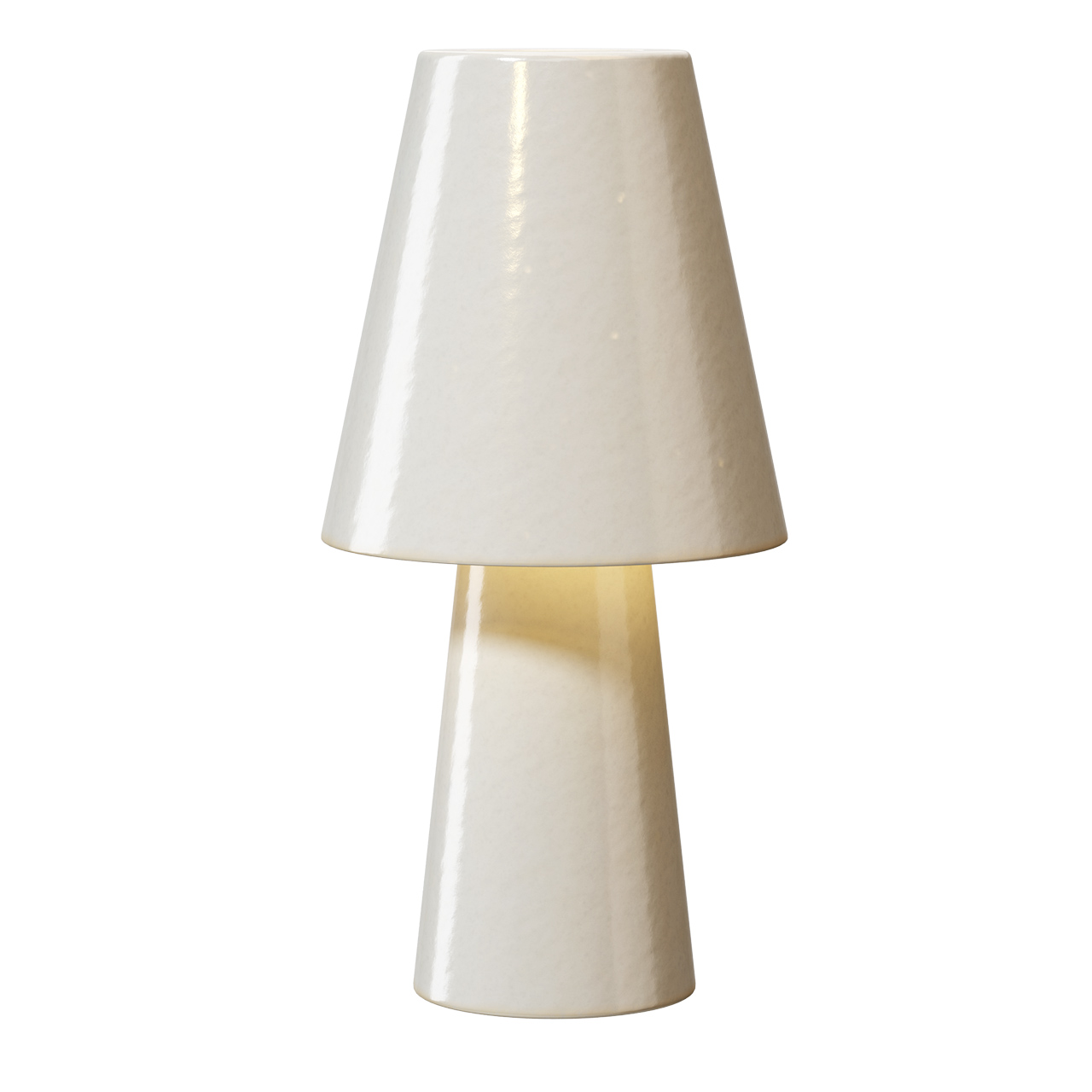 Nelli Table Lamp Ivory by Kayu Studio