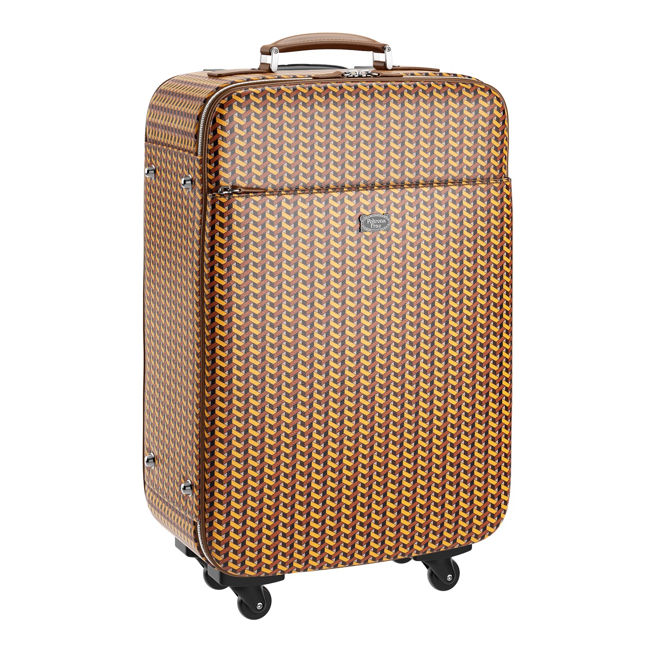 Traveller Collection Trolley Suitcase by Poltrona Frau