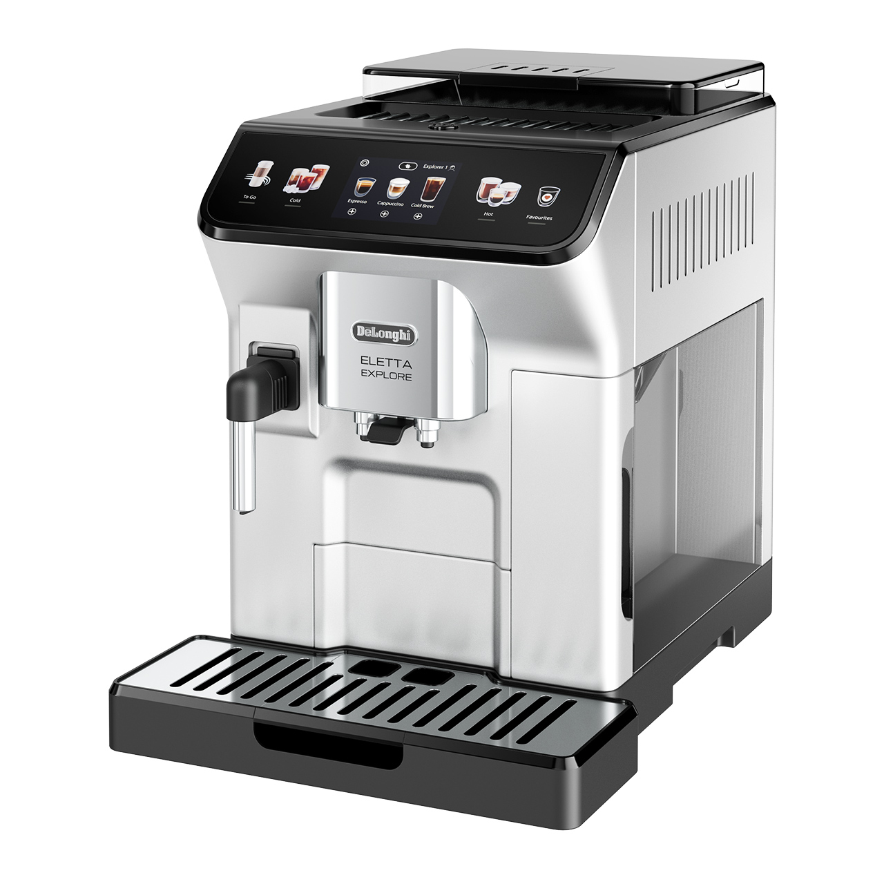 Eletta Grey Espresso Machine by DeLonghi
