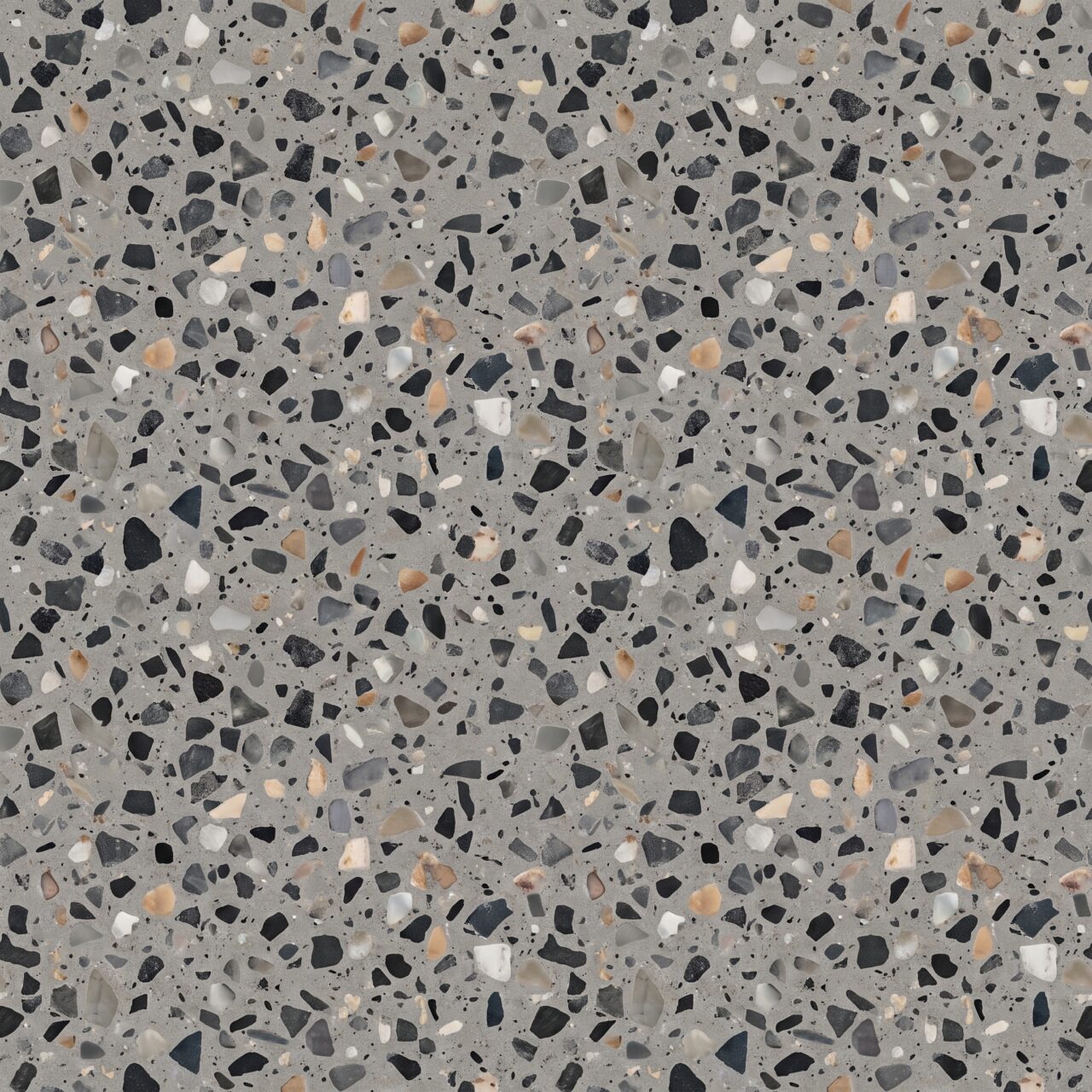 Grey Terrazzo Texture 004