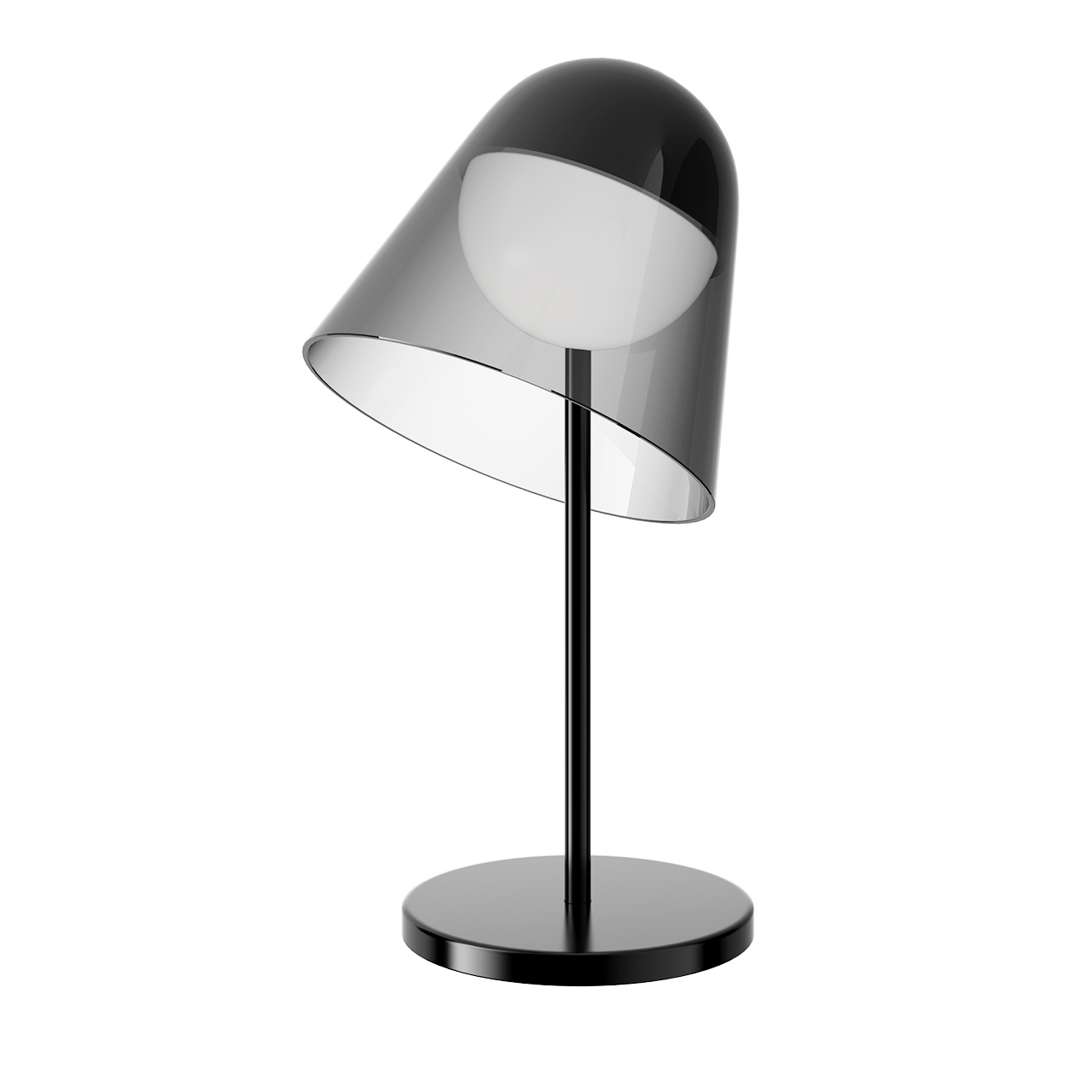 Helios Glass Table Lamp by Ghidini 1961