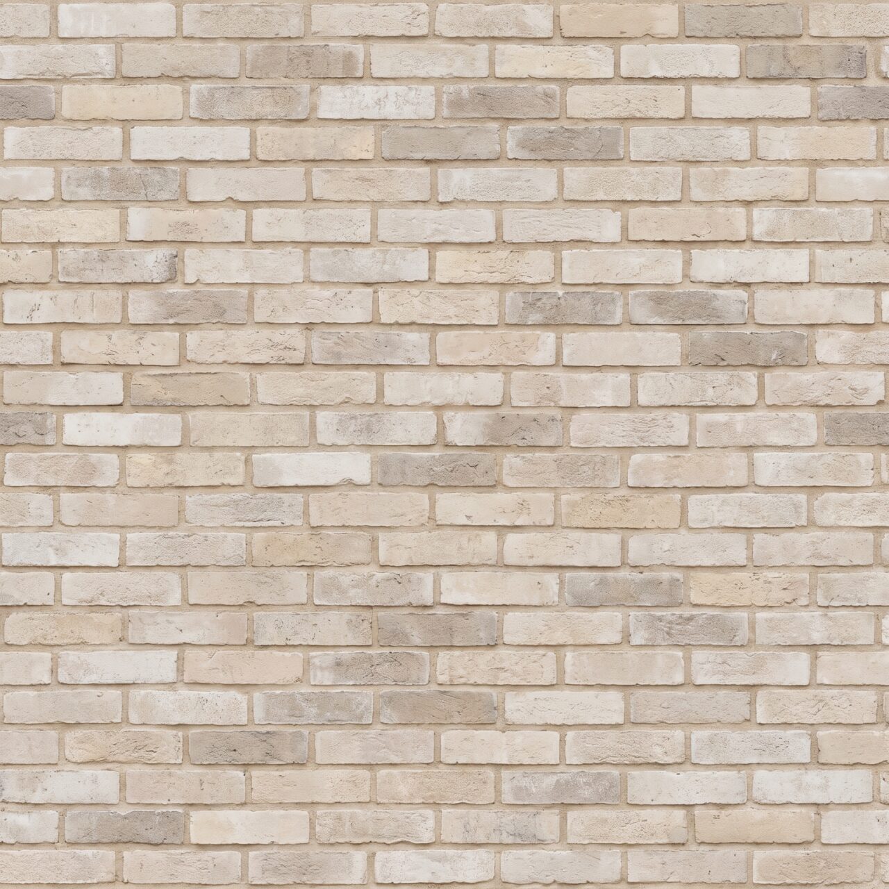 Limewashed Beige Brick Texture 003