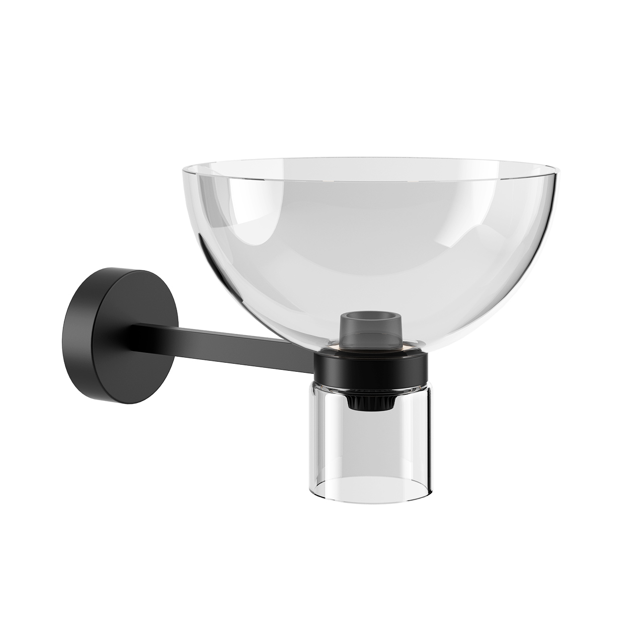Nocturne W Bowl Wall Lamp by Flos