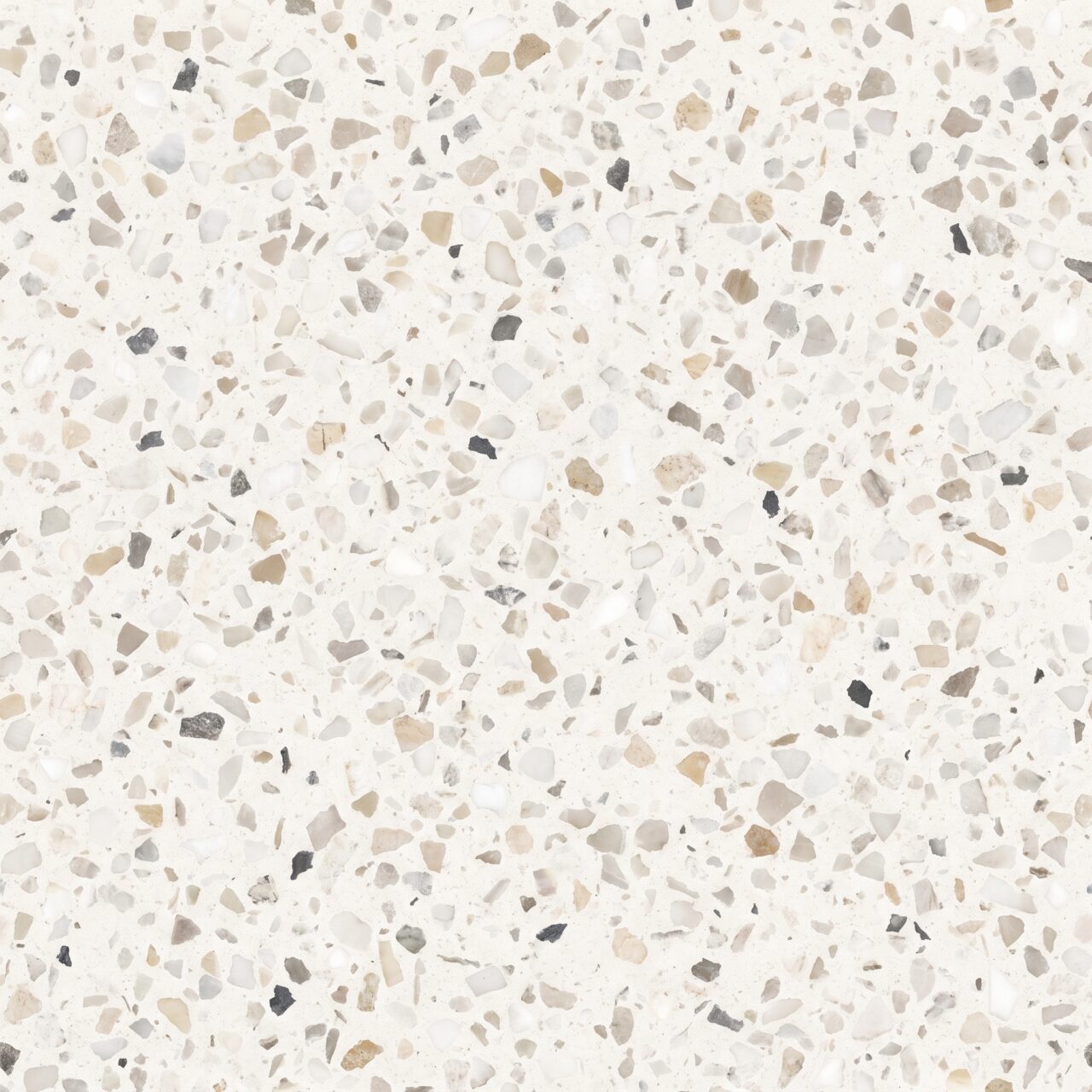 White Terrazzo Texture 001