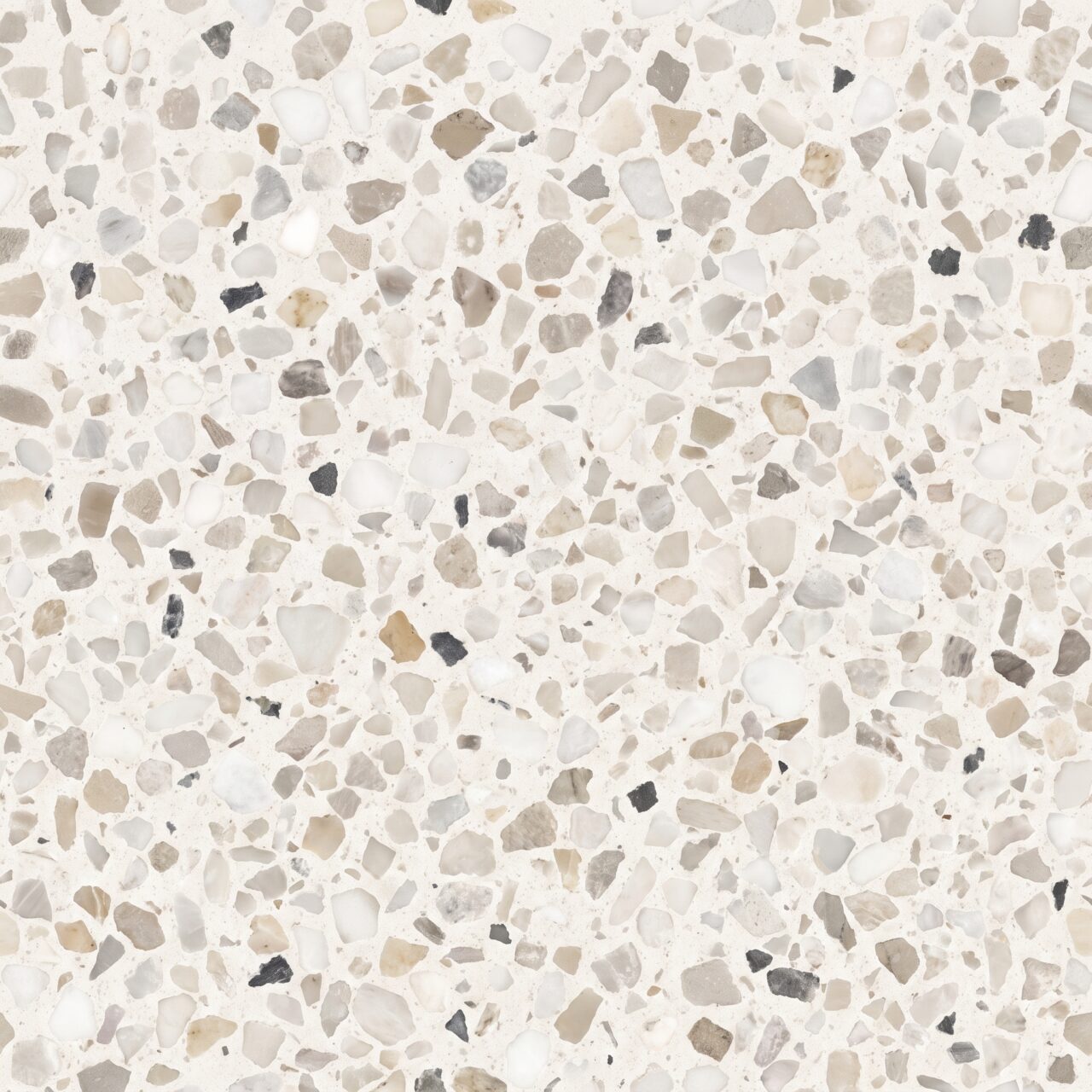 White Terrazzo Texture 004