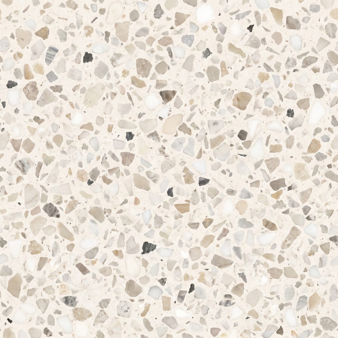White Terrazzo Texture 006