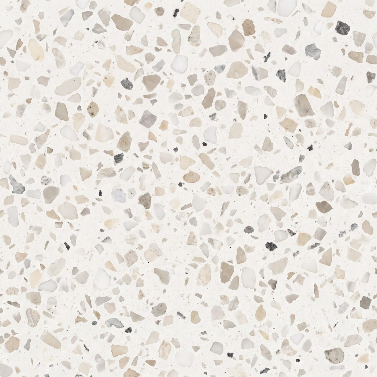White Terrazzo Texture 008